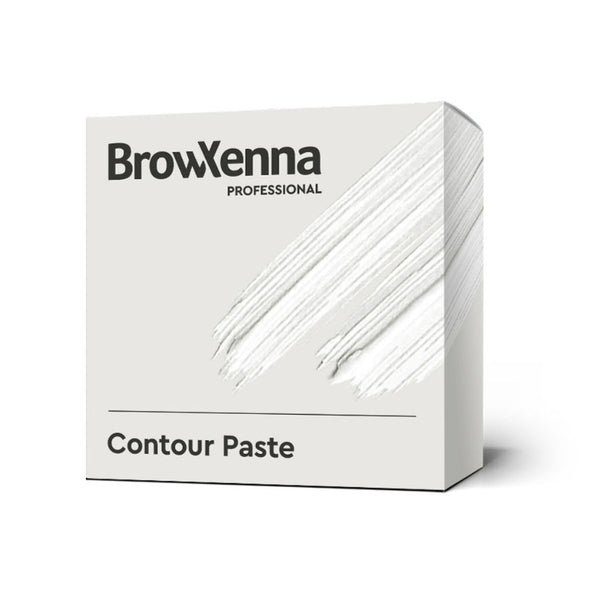 Augenbrauen Konturen Paste - BrowXenna® - weiße Contour Paste