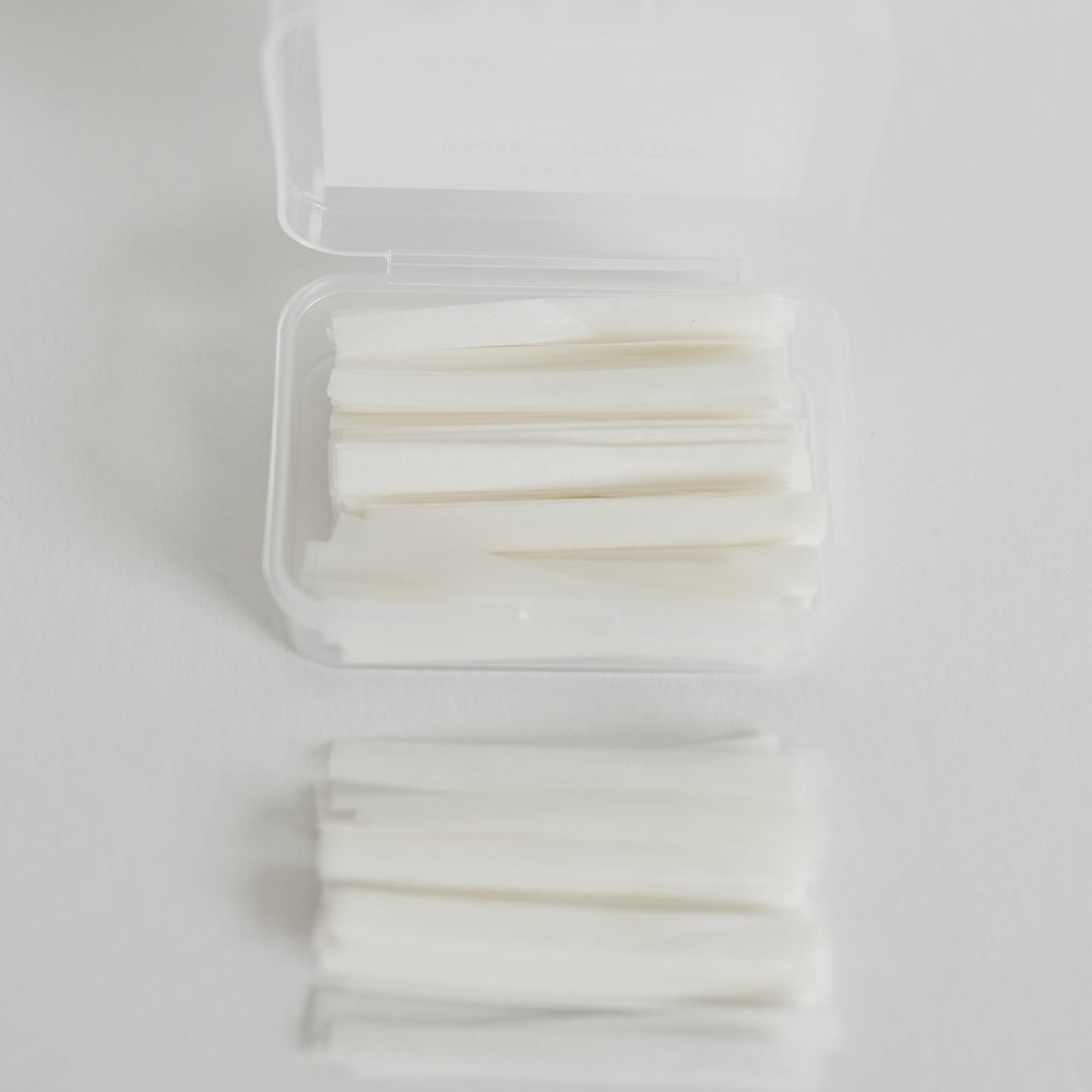 pure White Paper Strips 1.000 Stk. mit Cover Effekt - Papier Kompensator