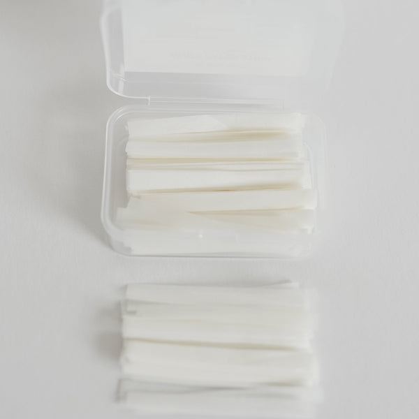 pure White Paper Strips 1.000 Stk. mit Cover Effekt - Papier Kompensator