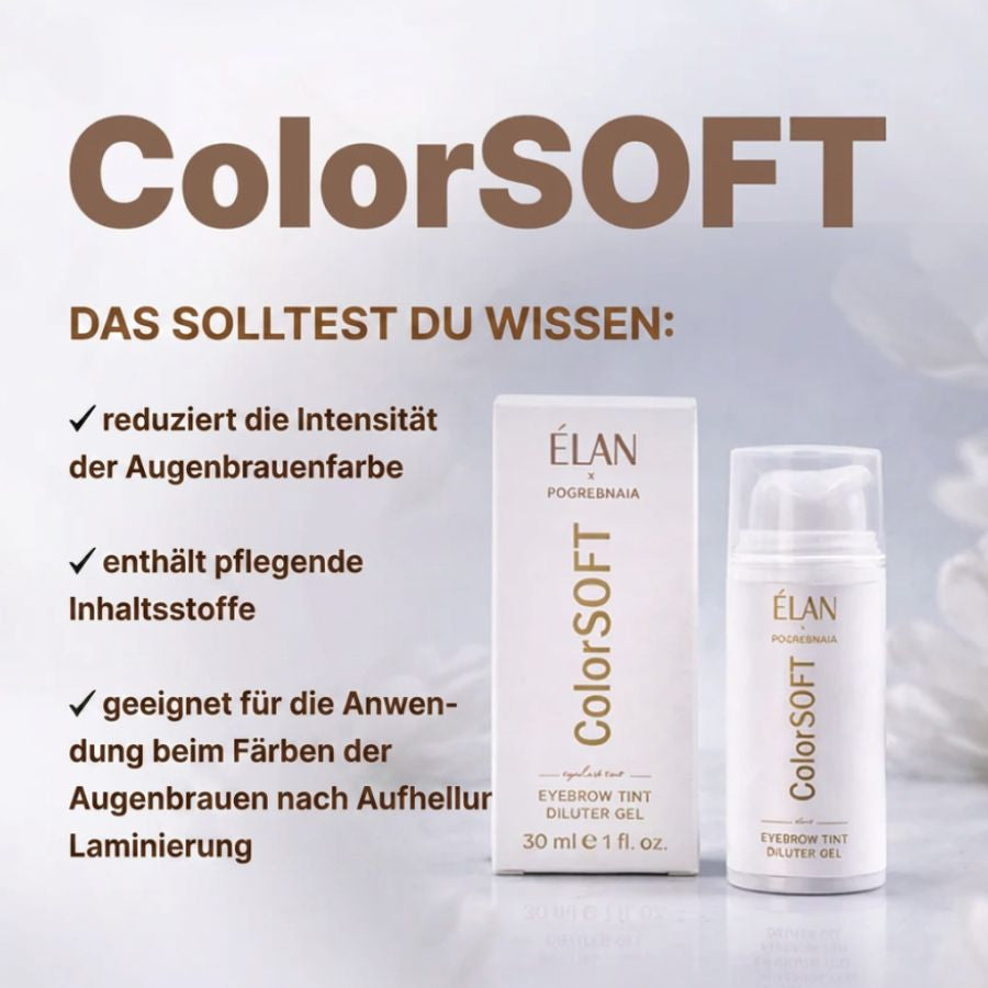 Verdünner für Augenbrauenfarbe ColorSOFT von ÉLAN