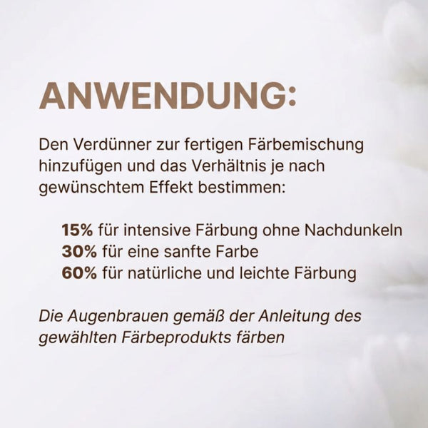 Verdünner für Augenbrauenfarbe ColorSOFT von ÉLAN