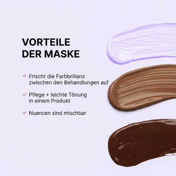 Farbpflege Color Brow Mask 2.0 von ÉLAN - 11 Amethyst