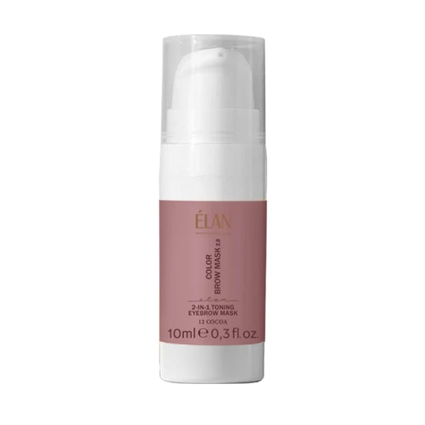 Farbpflege Color Brow Mask 2.0 von ÉLAN - 12 Cocoa