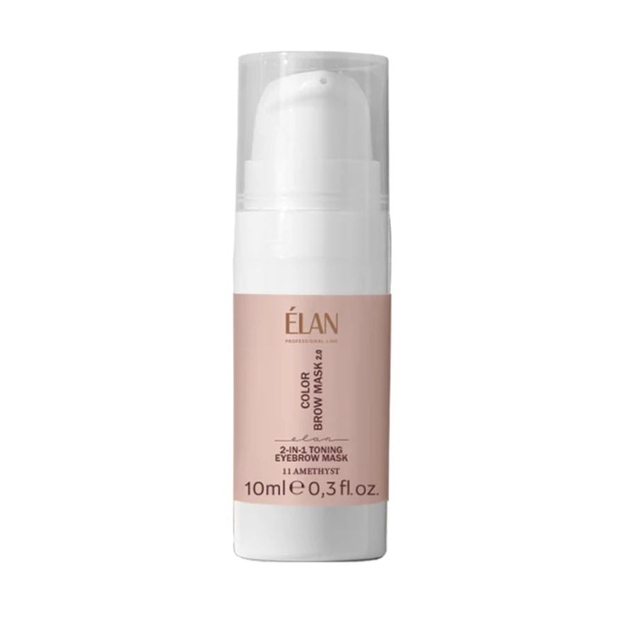 Farbpflege Color Brow Mask 2.0 von ÉLAN - 11 Amethyst