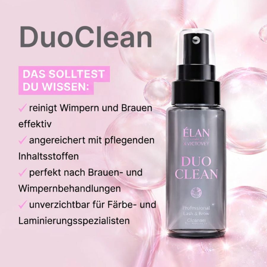 DuoClean Reinigungsmittel für Wimpern und Augenbrauen von ÉLAN