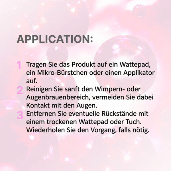 DuoClean Reinigungsmittel für Wimpern und Augenbrauen von ÉLAN