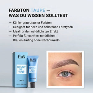 Augenbrauenfarbe Gel Tint - Taupe von ÉLAN 20ml