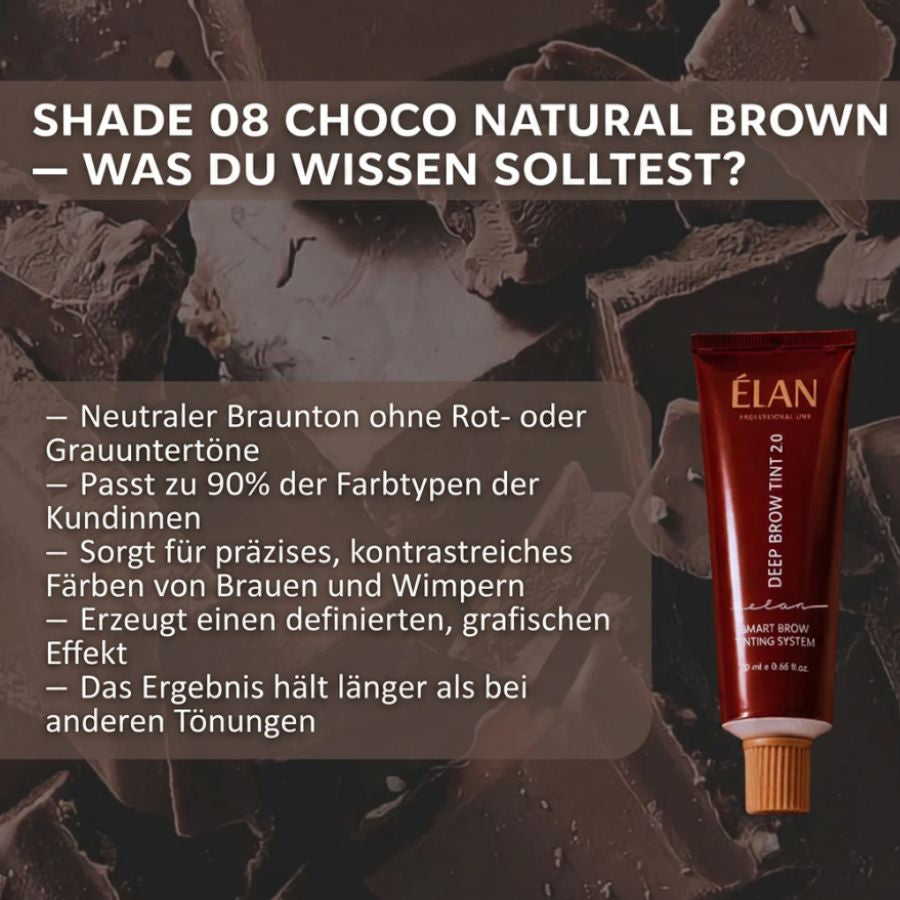 Deep Brow Tint 2.0 08 Choco 20 ml - ÉLAN