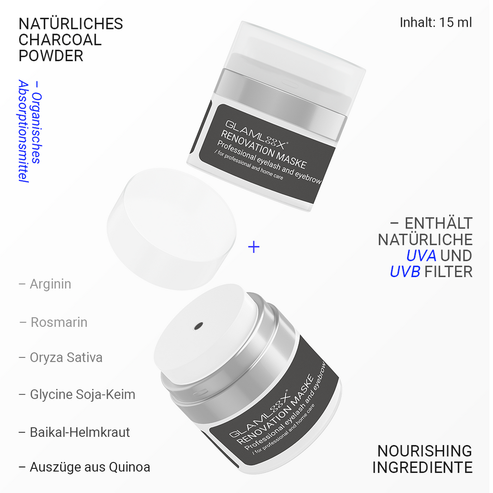 Wimpern Pflege Maske nach dem Lash Lifting - RENOVATION MASKE