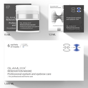 Wimpern Pflege Maske nach dem Lash Lifting - RENOVATION MASKE