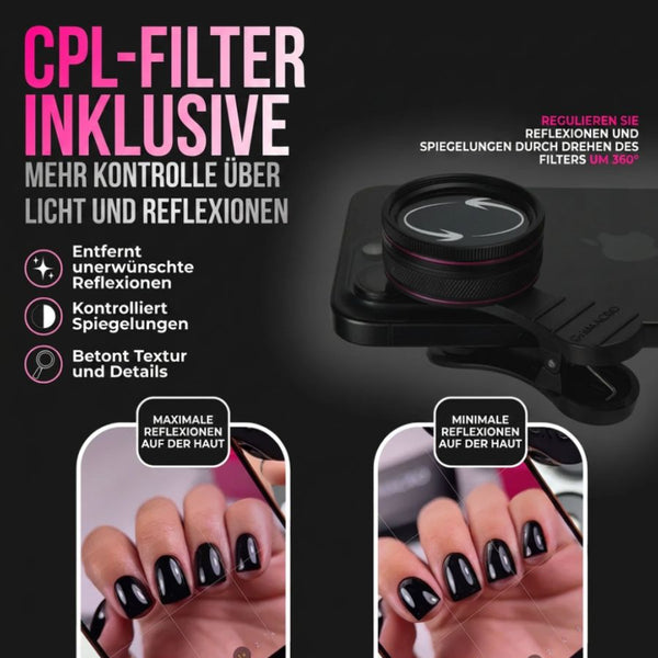 GritMACRO GX Pro Macrolinse für Smartphones
