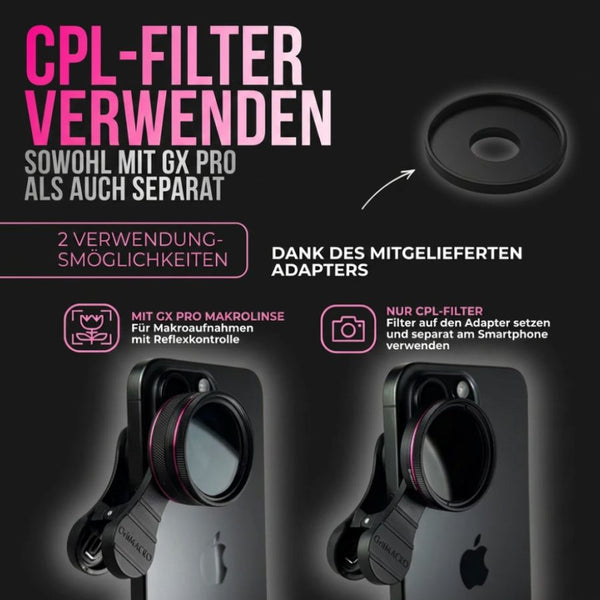 GritMACRO GX Pro Macrolinse für Smartphones