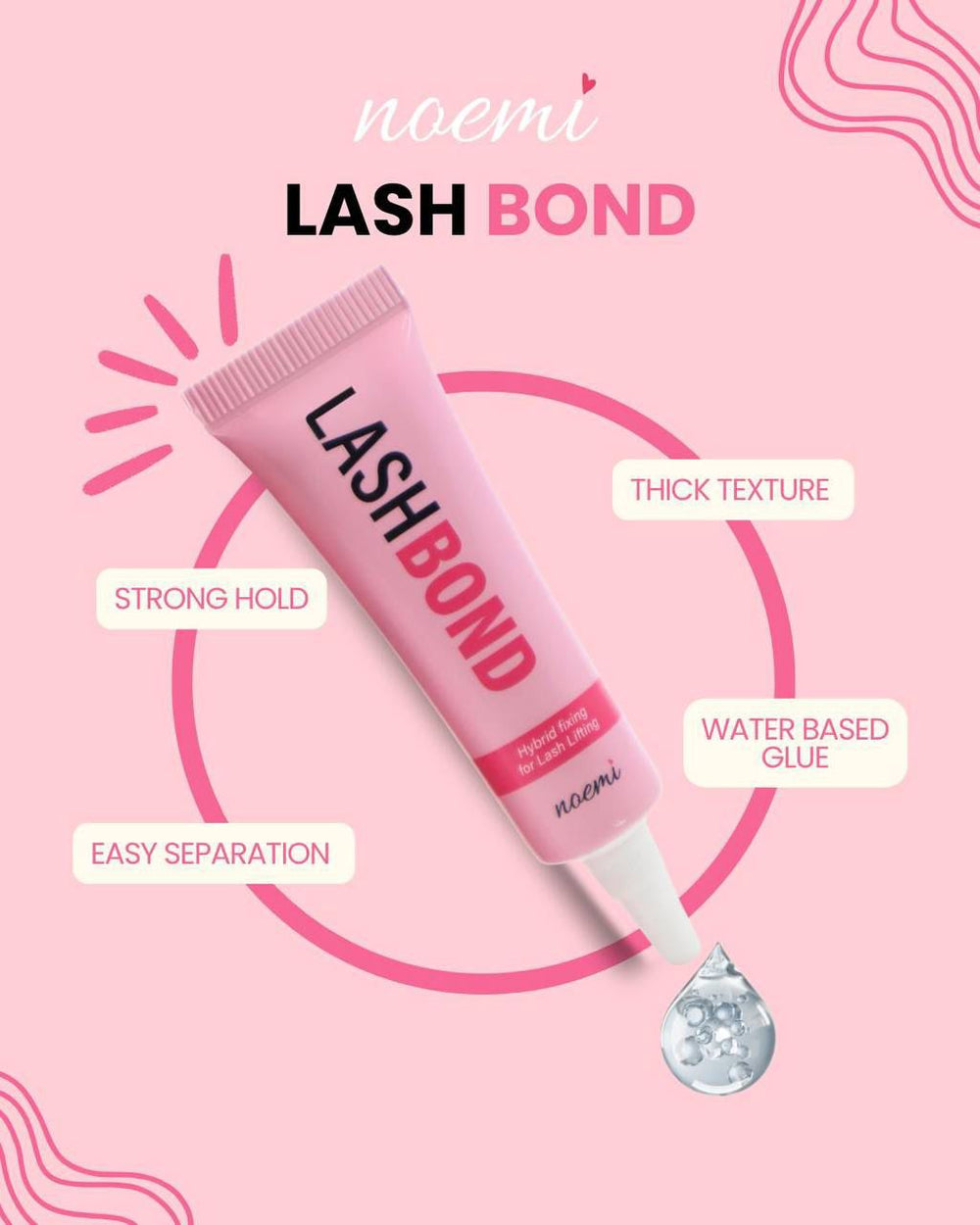 Wimpernlifting Kleber LASHBOND von Noemi®