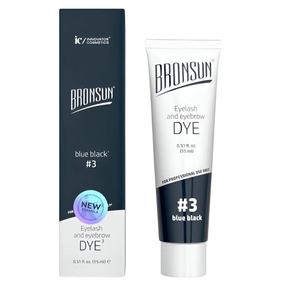 Augenbrauen Wimpern Gelfarbe DYE Blue-Black #3 -BRONSUN®