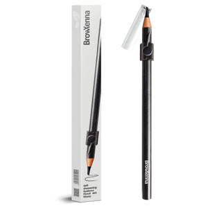 BrowXenna Self-Sharpening Augenbrauenstift #1 Ebony