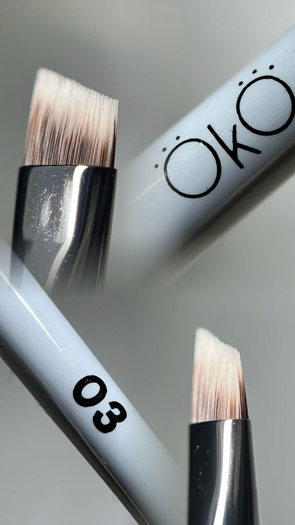 OkO lash&brow Pinsel Set "Flawless Brushes Flawless Brows"