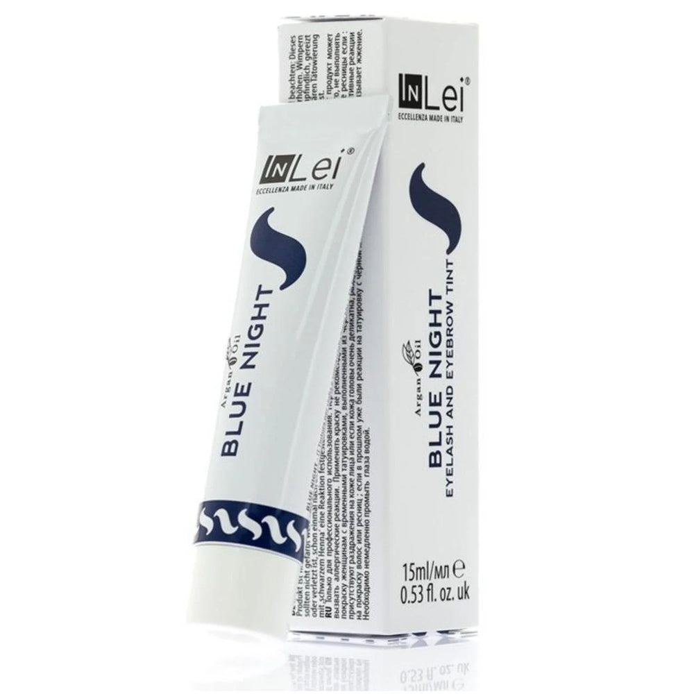 InLei® Wimpern & Augenbrauenfarbe Blau-Schwarz