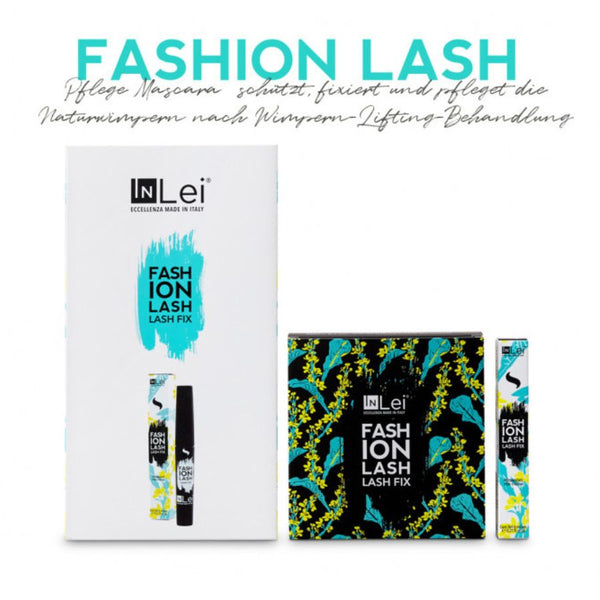 Transparente Wimperntusche mit Pflegewirkung – In Lei® FASHION LASH als farblose Styling- und Pflegelösung für Wimpern & Augenbrauen nach dem Lifting