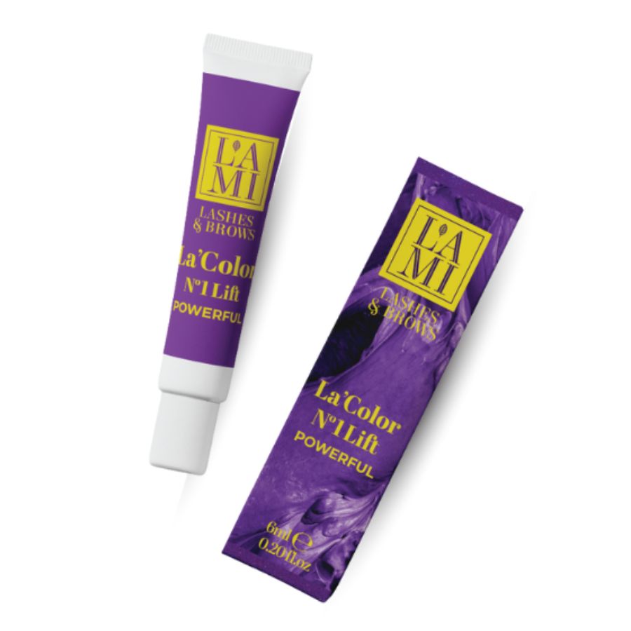 LAMI LASHES® La'Color POWERFUL Lotion für Wimpernlifting - Nr. 1 Lift 6ml Tube