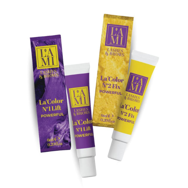 LAMI LASHES® La'Color POWERFUL Lotion für Wimpernlifting - Nr. 2 Fix 6ml Tube