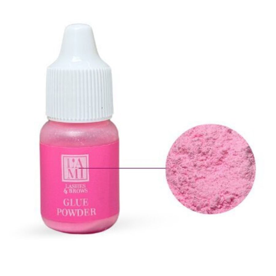 Wimpernlifting ohne Kleber - LAMI LASHES® Glue Powder pink 5gr