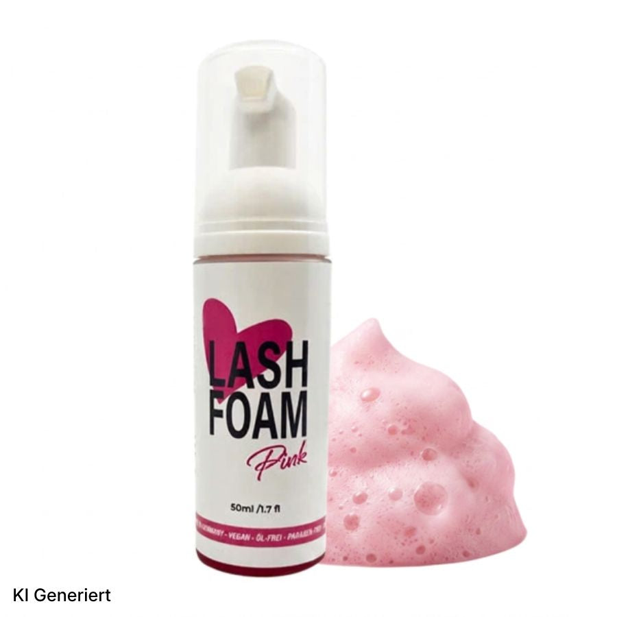Pink Lash Foam – Reinigungsschaum für Wimpern & Augenbrauen von Noemi®