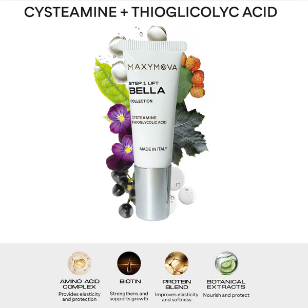 BELLA STEP 1 LIFT - Cysteamine & TGA Lash Lifting Lotion 10ml - MAXYMOVA