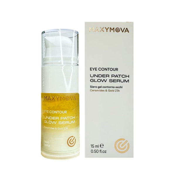 Pflegeserum für Pads unter den Augen - MAXYMOVA® Under Patch Glow Serum mit 23k Gold