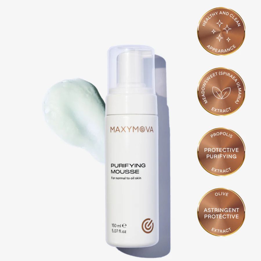 Augenbrauen Wimpern Mousse Shampoo von MAXYMOVA® "PURIFYING"
