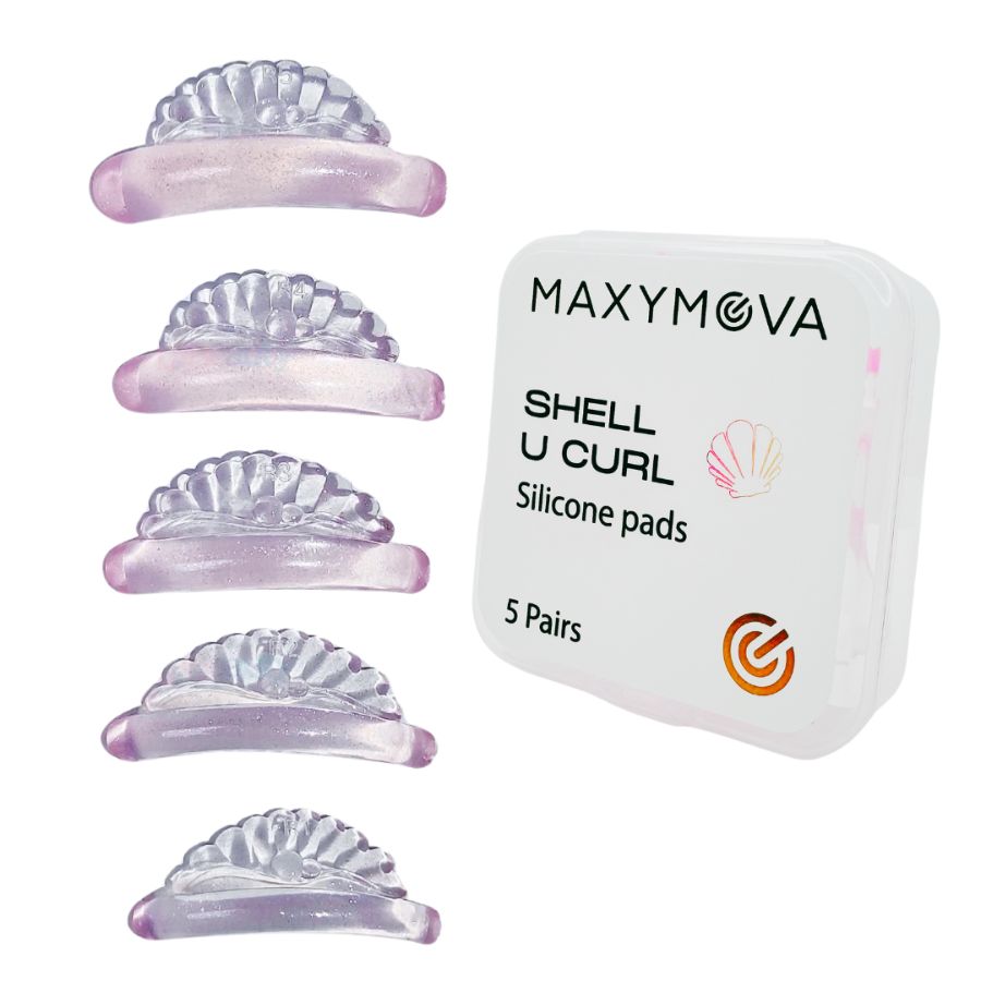 Ultrahaftende Silikonpads Wimpernlifting von MAXYMOVA® - U-Curl Shell Pads