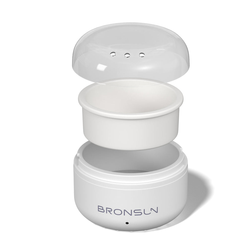 Augenbrauen Waxing Set mit Mini-Wachserhitzer, Filmwachs und Spateln von BRONSUN