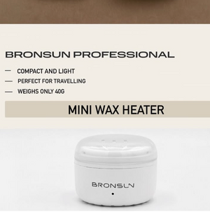 Infos zu Mini-Wachserhitzer für Augenbrauen Waxing und Gesichtshaarentfernung von BRONSUN 