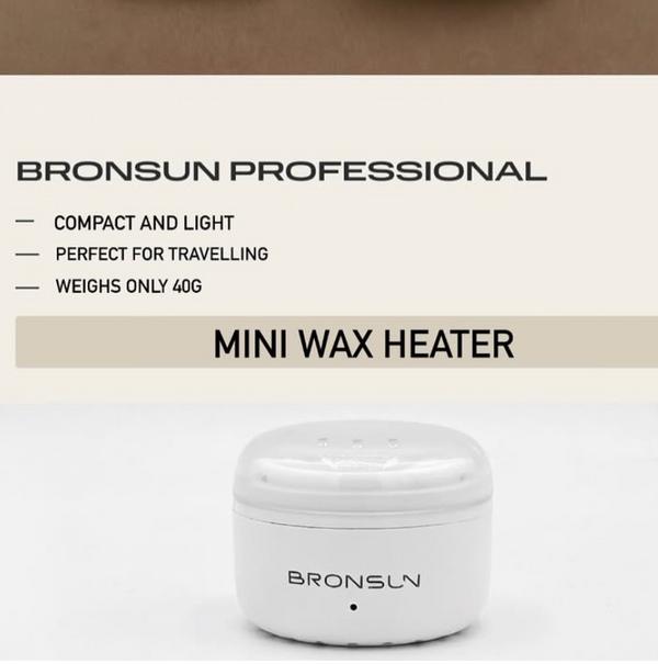 Infos zu Mini-Wachserhitzer für Augenbrauen Waxing und Gesichtshaarentfernung von BRONSUN 