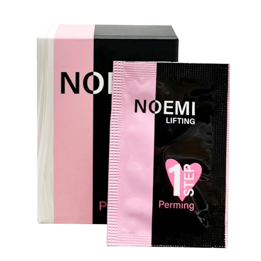 Noemi Perming Lotion Sachet für professionelles Wimpernlifting - Einzeldosis in hygienischer Verpackung, ideal für präzise Salonanwendung