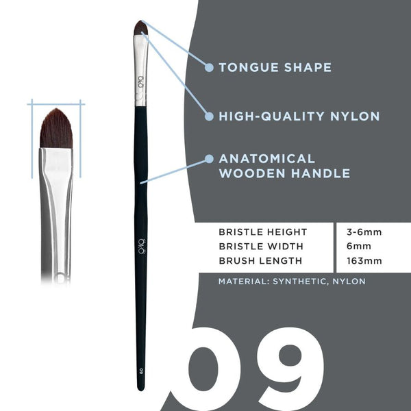 Pinsel 09 Black Edt. - OkO Lash&Brow®