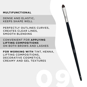 Pinsel 09 Black Edt. - OkO Lash&Brow®