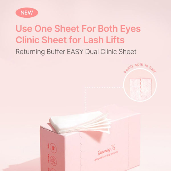 ***NEW*** Reinigungspads für Wimpernlifting von Salon Jieun - Returning Buffer Clinic Sheets