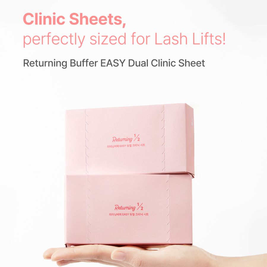 ***NEW*** Reinigungspads für Wimpernlifting von Salon Jieun - Returning Buffer Clinic Sheets