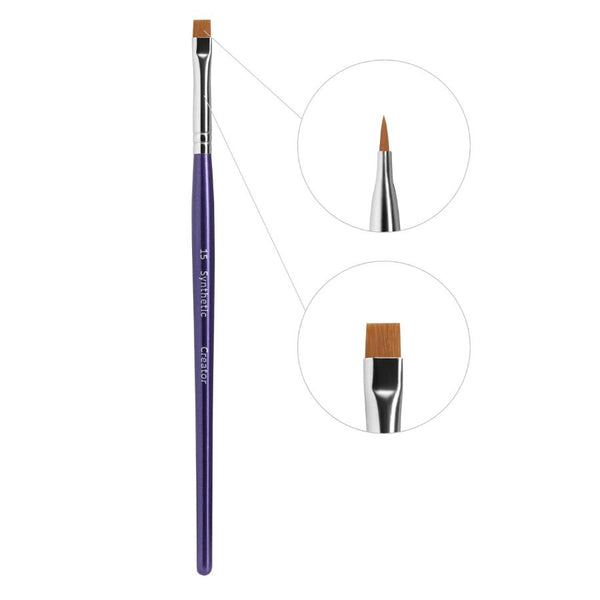 Synthetic Creators Flat Brush Pinsel #15