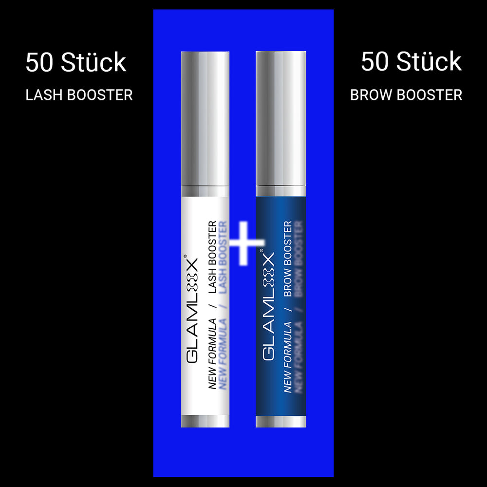 SET 50x LASH BOOSTER 50x BROW BOOSTER