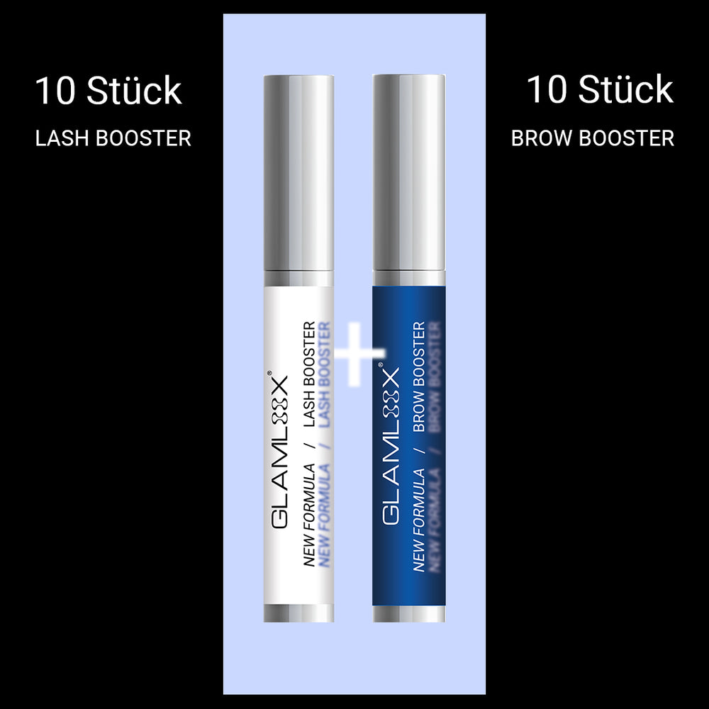 SET 10x LASH BOOSTER 10x BROW BOOSTER