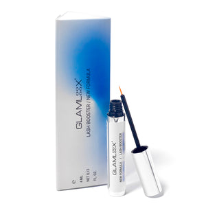 Wimpernserum ohne Hormone in elegantem 4ml Fläschchen, veganes und natürliches Beauty-Produkt.