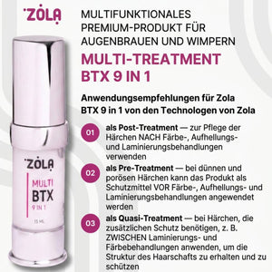 Multi BTX 9in1 Mask - Pflege für Augenbrauen - ZOLA