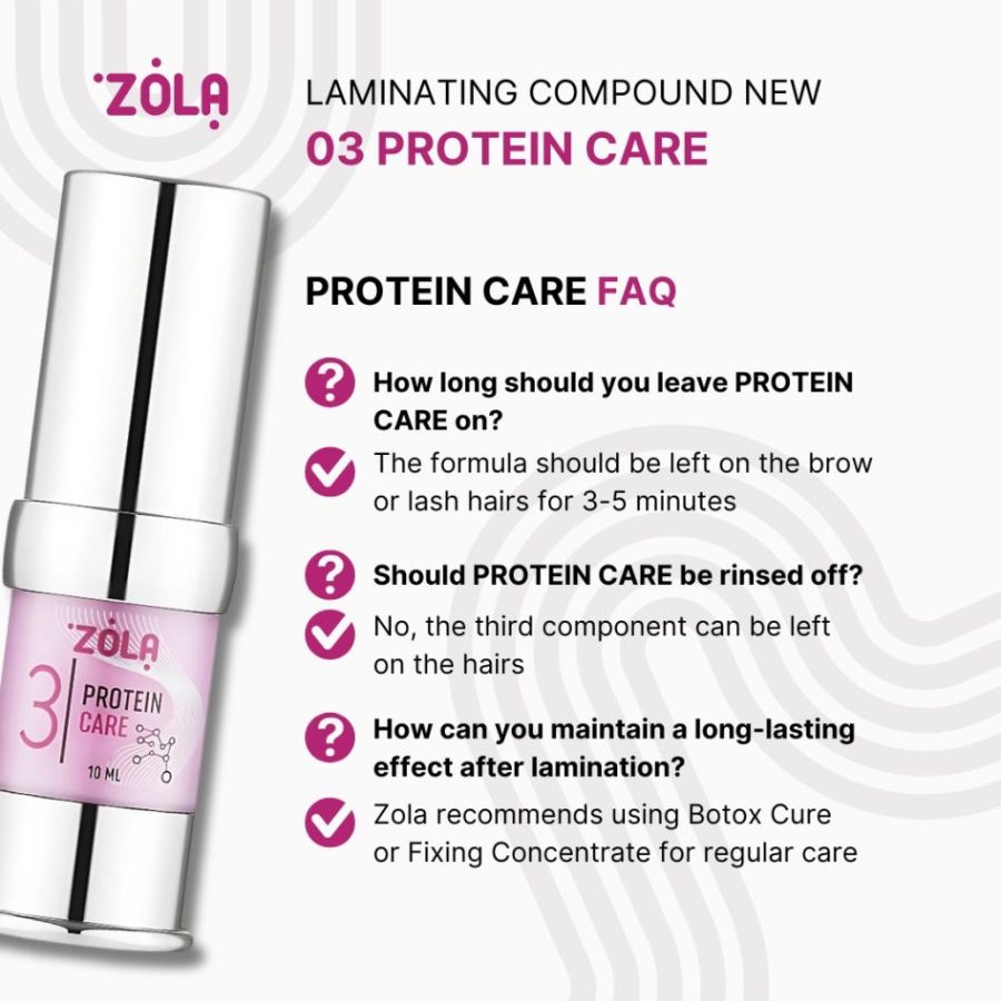 Lifting Lotion PROTEIN CARE Step 03 von ZOLA