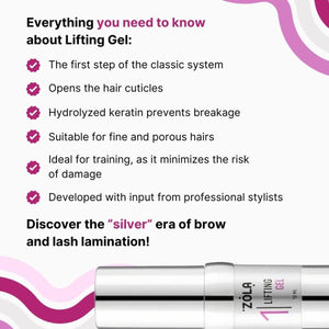 Brow Lifting & Lash Lifting Set Silver von ZOLA