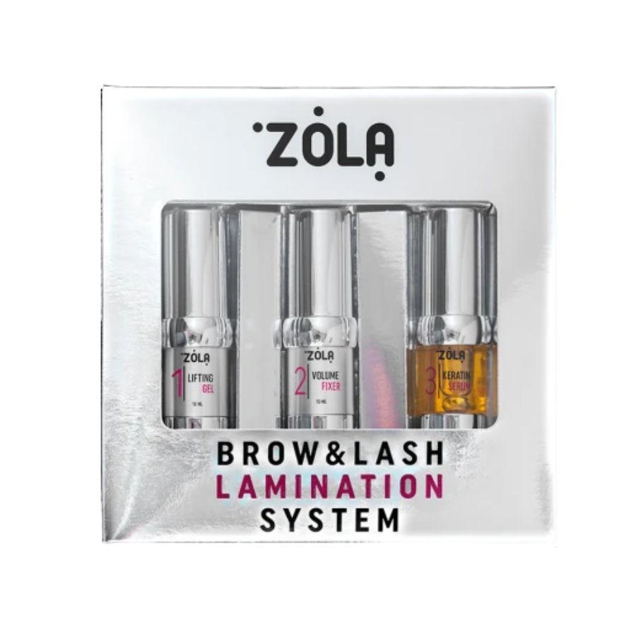 Brow Lifting & Lash Lifting Set Silver von ZOLA