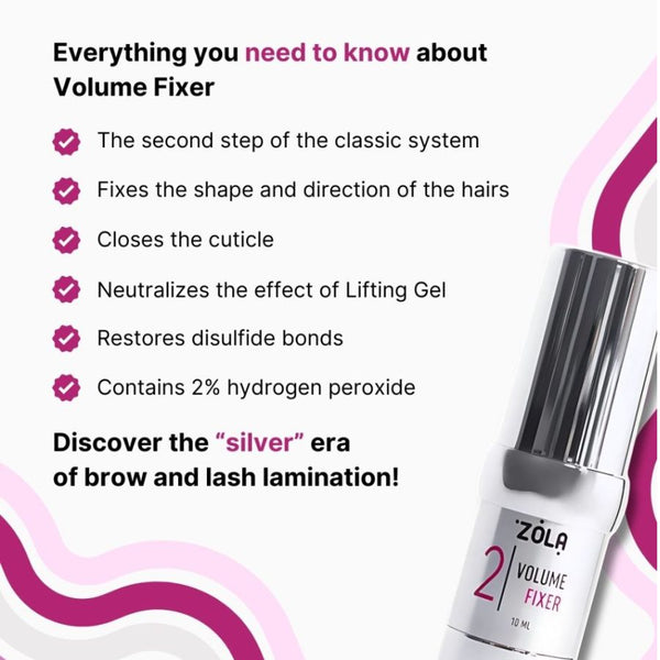 Lifting Lotion SILVER Volume Fixer 02 von ZOLA