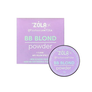 Augenbrauen Blondierpulver PURPLE BB BLOND POWDER 10 g – ZOLA x Viktorina Vika