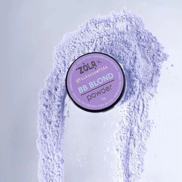 Augenbrauen Blondierpulver PURPLE BB BLOND POWDER 10 g – ZOLA x Viktorina Vika