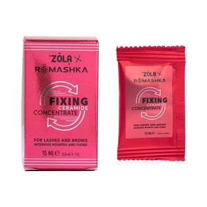 Fixing Ceramide Concentrate - Pflege & Fixierung für Wimpern und Augenbrauen (10 x 1,5 ml) - ZOLA
